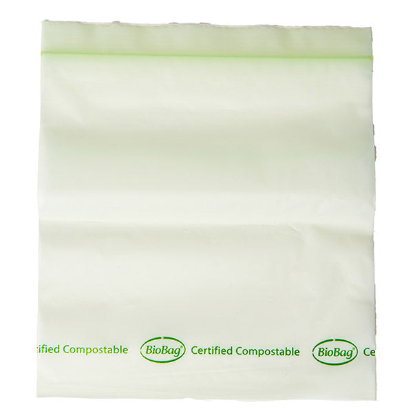 300-PACK OF Bag Sandwich BioBag Compostable Resealable Sandwich Bags | 12 box case | 300 bags