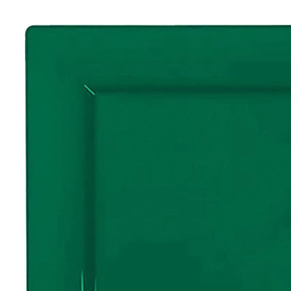 12-PACK OF Plate Cake 6.5" Hunter Green Square