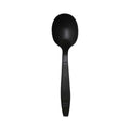 1000-PACK OF Spoon Soup Karat Earth Heavy Weight Bio-Based Soup Spoons, Black - 1000 pcs
