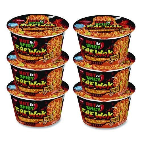 6-PACK OF NOODLE CHICKEN MOLTEN CHILI CHICKEN