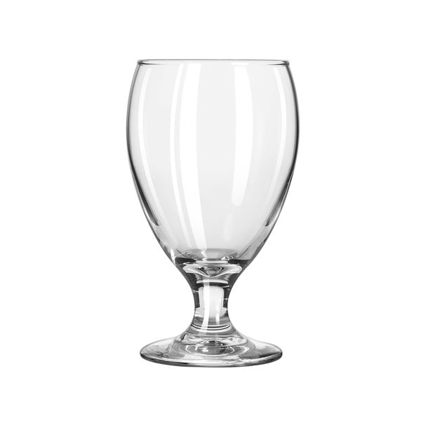 10.5OZ-PACK OF GLASS BANQUET GOBLET TEARDROP