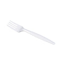 1000-PACK OF Fork Plastic Karat 1,000 ct PP Plastic Medium-Heavy Weight Forks Bulk Box, White