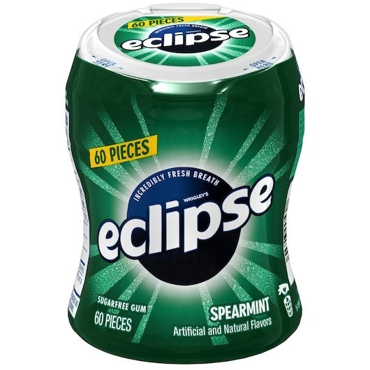 16-PACK OF Gum Big-E Pack Tray Spearmint Eclipse, 4 - 4 - 60 Pc
