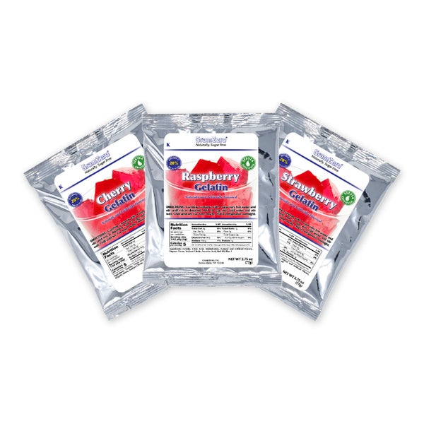 12-PACK OF GELATIN ASST RED PWDR SF