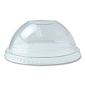 1000-PACK OF Lid Dome Fabri-Kal 9508057 Clear Plastic Drink Cup Lids for 12 to 20 oz Kal-Clear and Nexclear Cups - 1000 Count