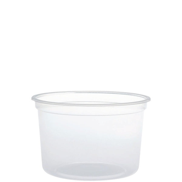500-PACK OF Container Food Dart MN16-0100 MicroGourmet 16 oz. Translucent Plastic Food Containers - 500 Count for Deli, Grocery, and Catering