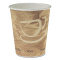 1000-PACK OF Cup Paper SOLO 370MS-0029 Mistique Design 10 oz Single Sided Poly Paper Hot Cups - 50 Count Bags, 20 Bags Per Carton for Coffee, Tea, and Hot Beverages