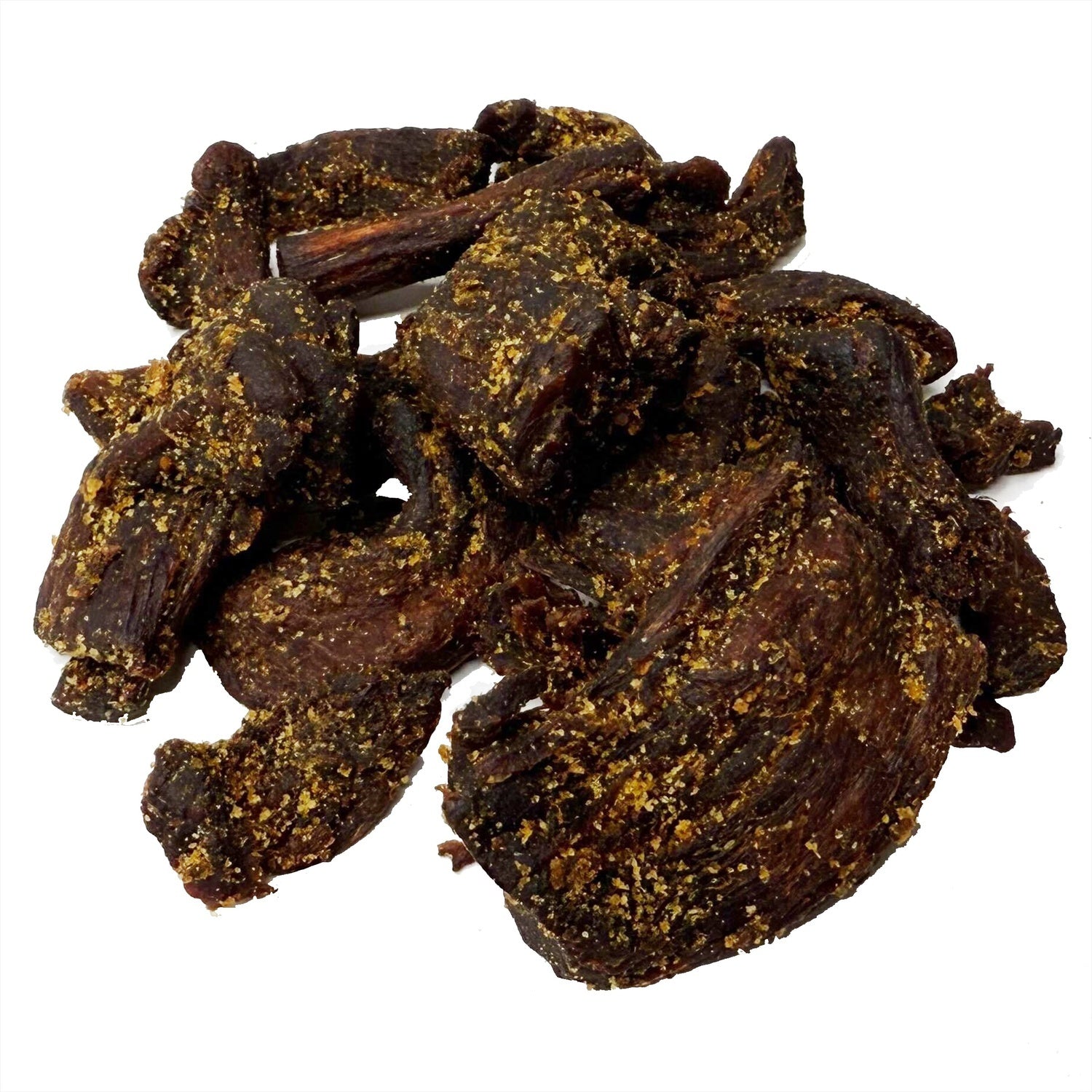 24-PACK OF Mushroom Shiitake Jerky Vegan Snack 2.2oz On the Go Pouch Teriyaki Flavor