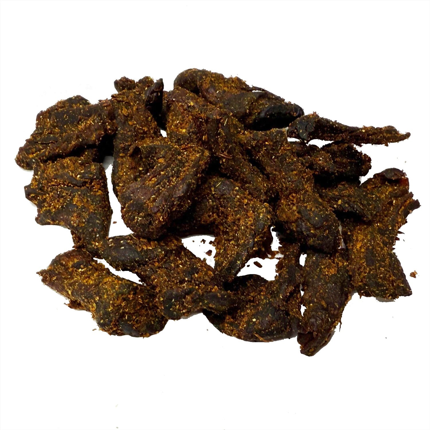 24-PACK OF Mushroom Shiitake Jerky Vegan Snack 2.2oz On the Go Pouch Curry Flavor