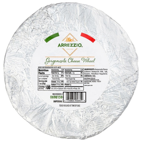 2-PACK OF CHEESE GORGONZOLA WHEEL