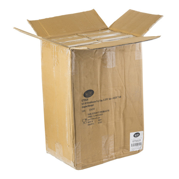 1 EA-PACK OF CONTAINER METAL FRYCP 9.5OZ SS