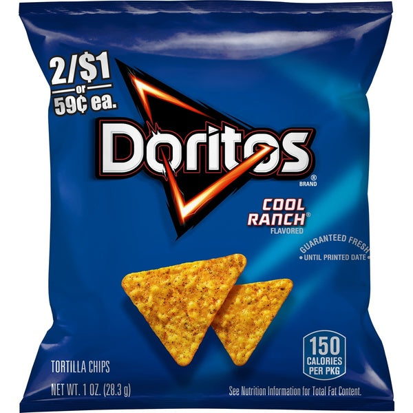 104-PACK OF CHIP TORTILLA COOLER RANCH SS