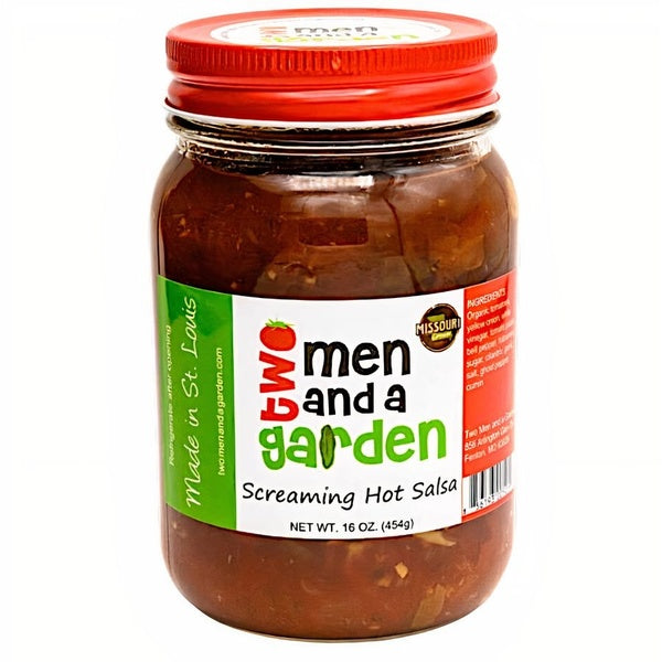 6-PACK OF Salsa Hot Screaming, Two Men and a Garden