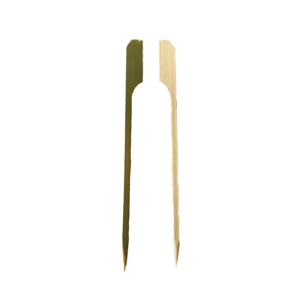20-PACK OF PICK BAMBOO PADDLE 4.7IN
