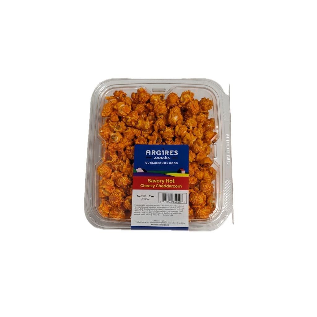 8-PACK OF Popcorn Cheddarcorn Savory Hot Lg Savory Hot