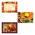 1000-PACK OF PLACEMAT ASST 3 DSGNS AUTMN DY