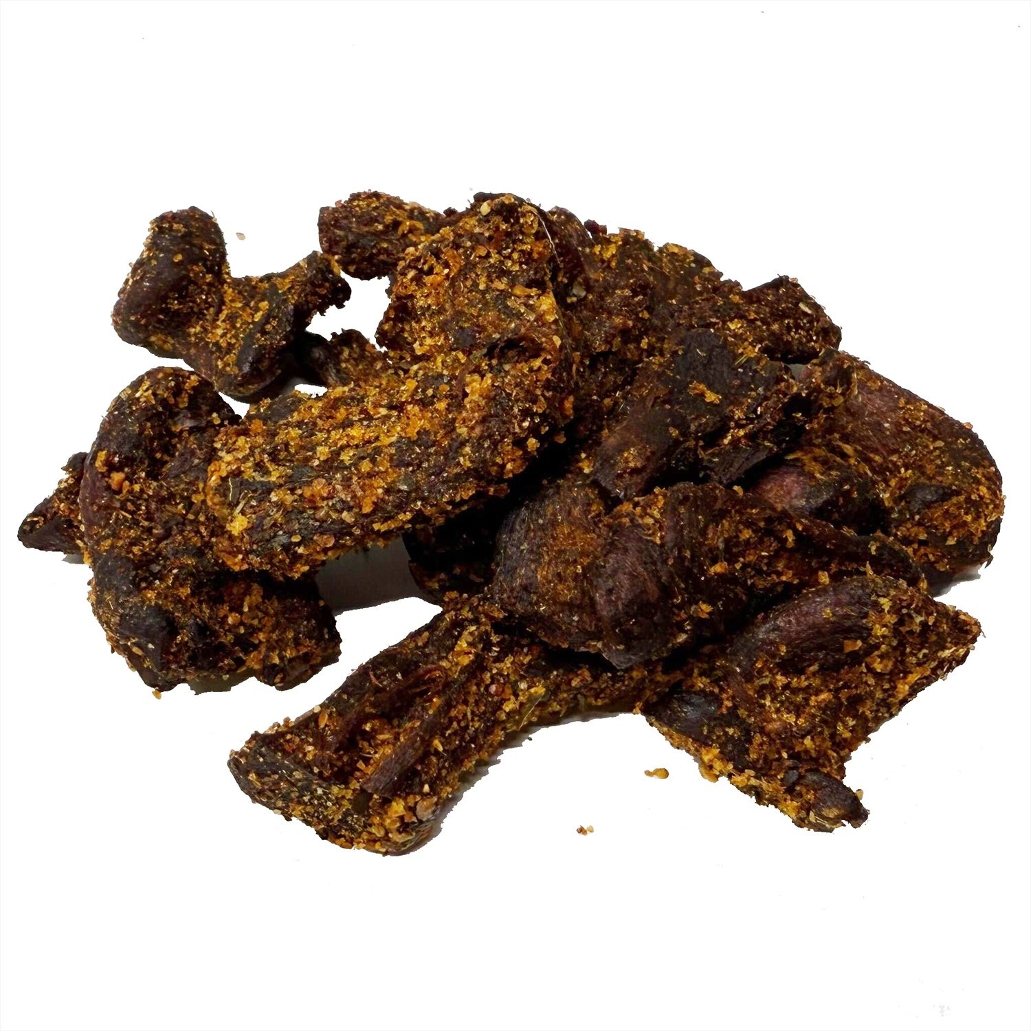 24-PACK OF Mushroom Shiitake Jerky Vegan Snack 2.2oz On the Go Pouch Zesty Thai Flavor