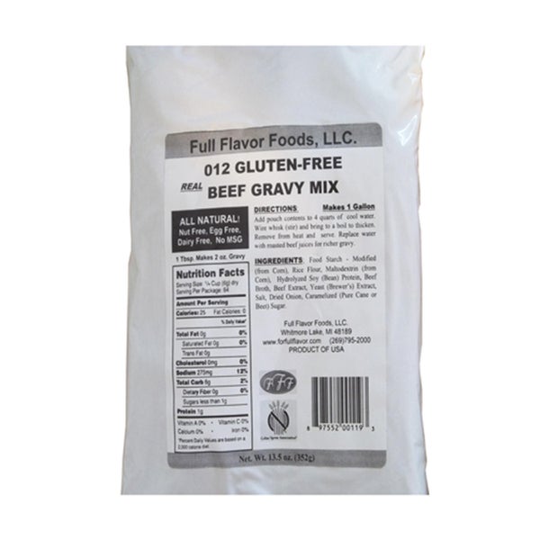 8-PACK OF MIX GRAVY BEEF GLUTEN FREE