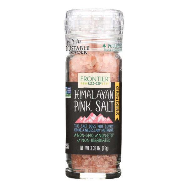 6-PACK OF Salt Coarse Himalayan Pink Salt Frontier 3.4 oz