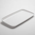 1 EA-PACK OF PLATTER MELAMN RCTNGL WH 22