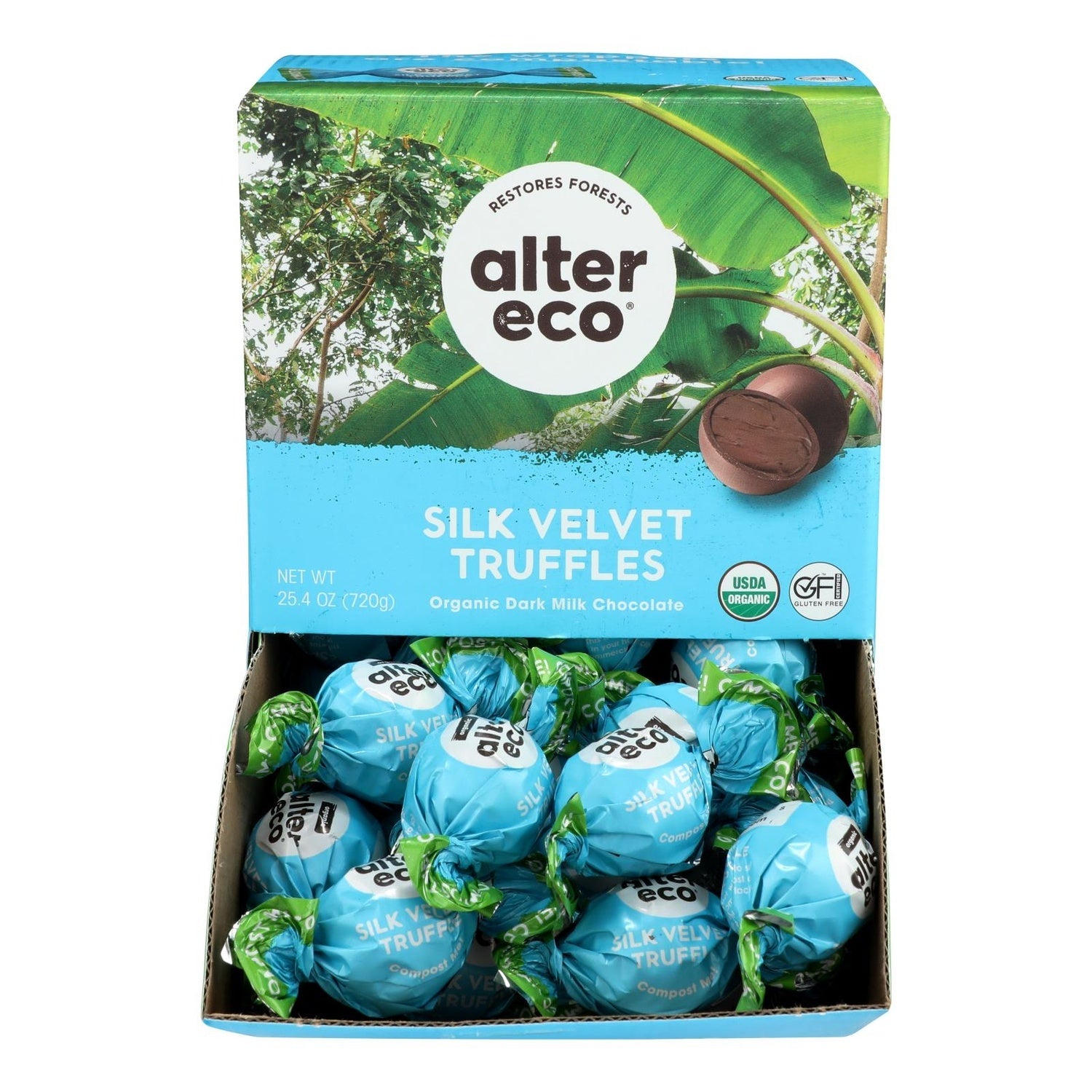 60-PACK OF TRUFFLE CHOCOLATE SILK VELVET