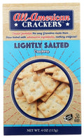 6-PACK OF Cracker Sea-Salt Light All American 4 oz