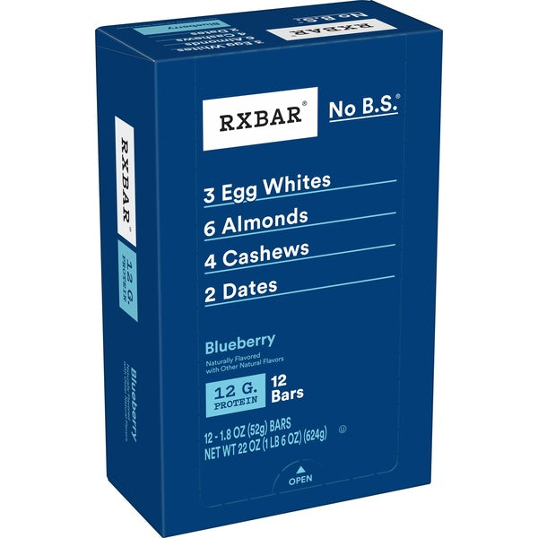 6-PACK OF BAR FRUIT BLUBRY PRTN 1.83 OZ