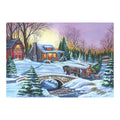 1-PACK OF PLACEMAT PAPER OVER THE RIVER