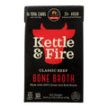 6-PACK OF Broth Beef Grass Fed Kettle And Fire 16.9 oz