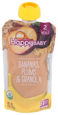 16-PACK OF FOOD BABY BANANAS, PLUM & GRANOLA