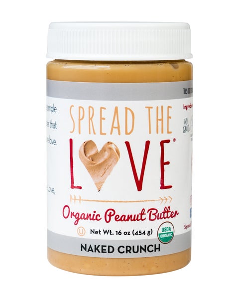 6-PACK OF Nut Peanut Butter Crunchy, Organic, 6 x 16 oz (K)