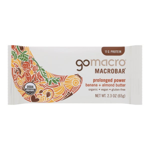 12-PACK OF SNACK BAR BANANA AND ALMOND BUTTER