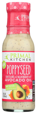 6-PACK OF Dressing Poppy Primal Kitchen 8 fo
