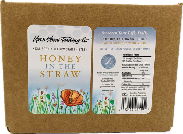 1-PACK OF HONEY STRAW STAR THISTLE