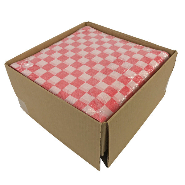 1-PACK OF WRAP SAND 12X12 DRYWAX RED CHK