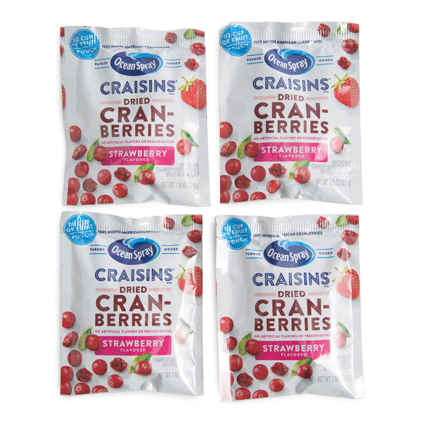 200-PACK OF CRANBERRY DRIED STWBRY CRAISIN