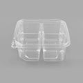 300-PACK OF [300 ct] PET Tamper Resistant Grab N' Go Container, 4-Compartment