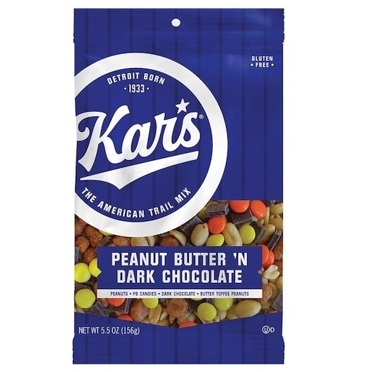 12-PACK OF Peanut Butter & Dark Chocolate Kar'S (Nuts), 12 - 5.5 Oz
