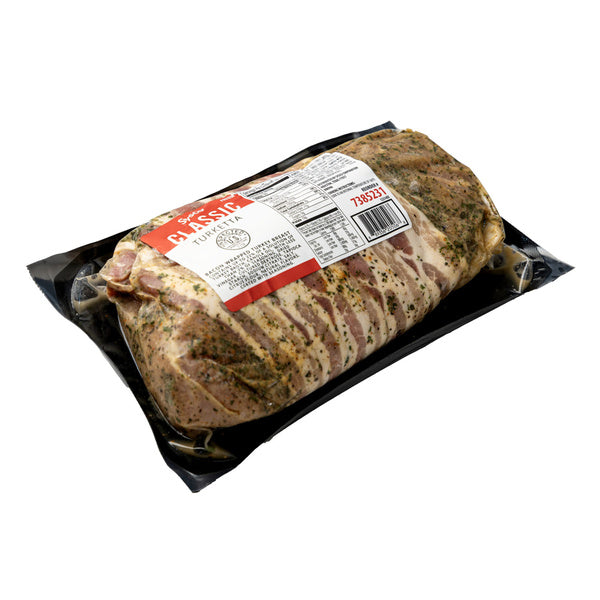 2.25 #-PACK OF TURKEY BREAST ROAST BACON WRAP