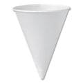 5000-PACK OF CUP PAPER CONE, WHITE ECO-FORWARD