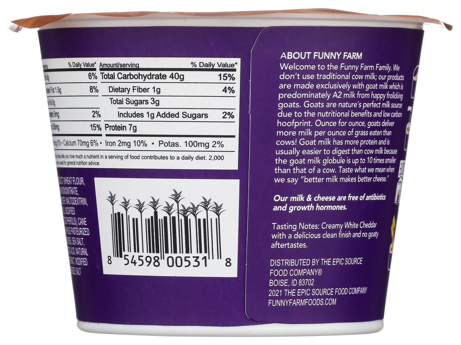 10-PACK OF PASTA MIX CHEDDAR MAC AND CHEESE