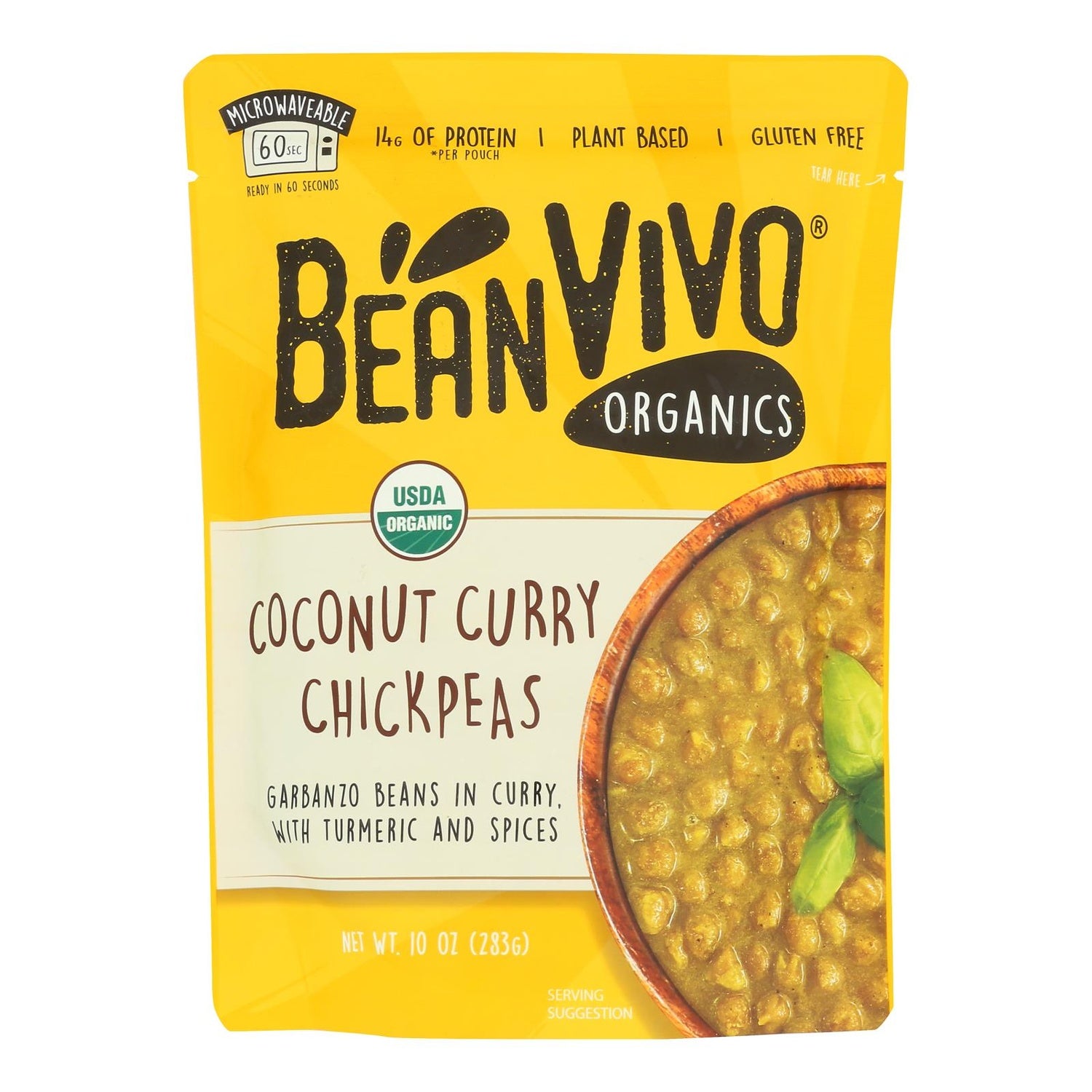 6-PACK OF BEAN CHICKPEA COCONUT CURRY