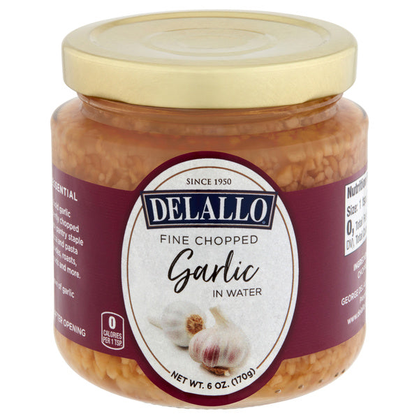 12-PACK OF SPICE GARLIC FINE CHOPPED IN WATER CASE OF 12