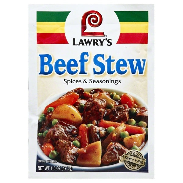 12-PACK OF SEASONING BEEF BEEF STEW 1.5 OUNCE - CASE OF 12