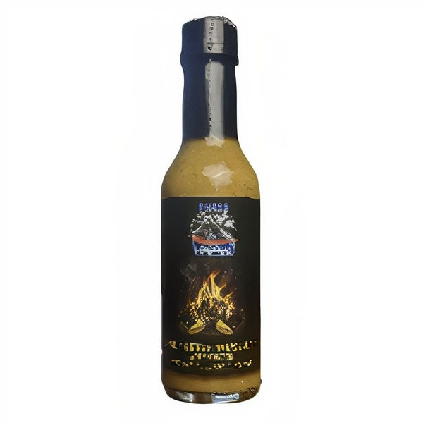 12-PACK OF Sauce Fire Seed Mustard Hot, Rising Smoke Sauceworks