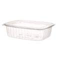 200-PACK OF Container Cmpstbl Eco-Products EP-RC48 48 oz. Compostable Rectangular Deli Containers - Clear, 8x6x2 Inches (200 Count)