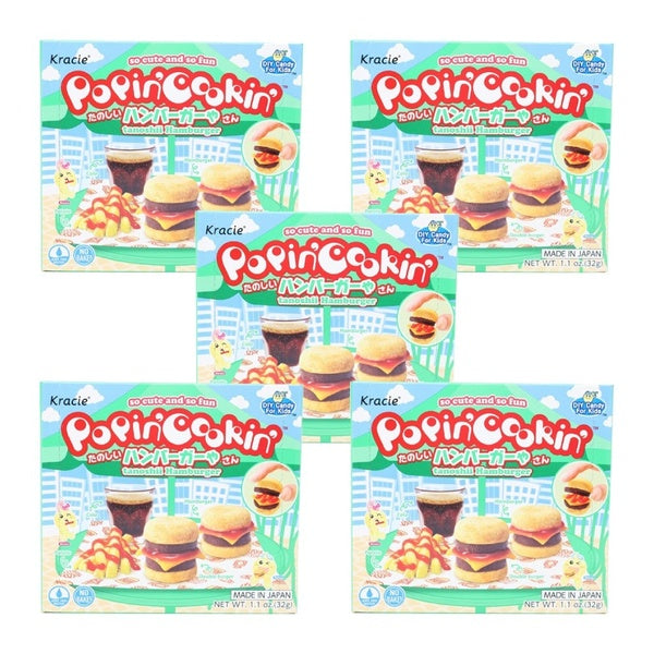 5-PACK OF Candy Box Hamburger Kracie 1.1 oz