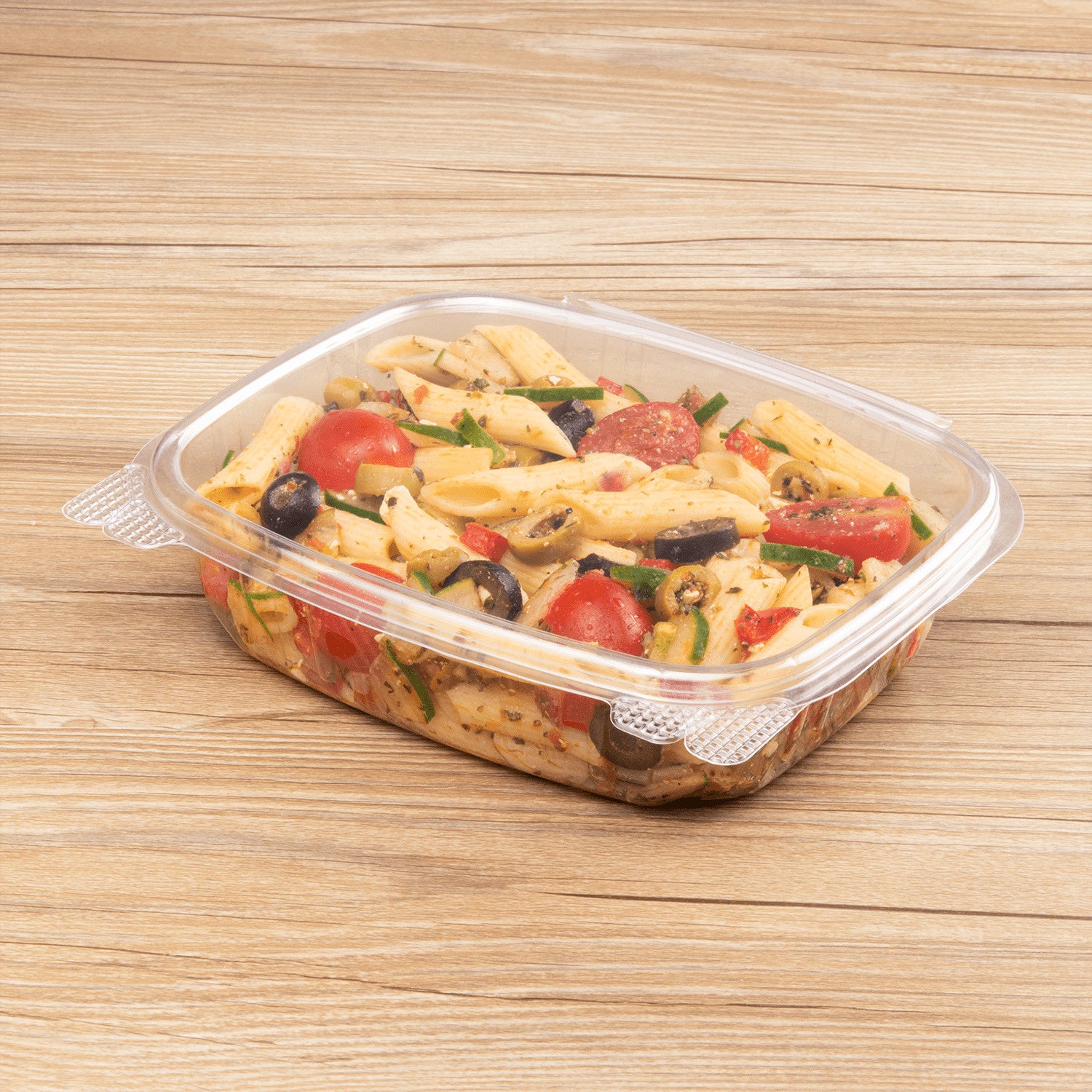 200-PACK OF Container Takeout Karat 200 ct 24 oz Hinged Deli Container | PET