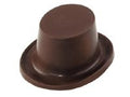1-PACK OF CHOCOLATE SHAPE HAT TOP DARK