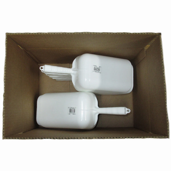 82 OZ-PACK OF SCOOP PLAS WHITE 15X3.5X6 IN